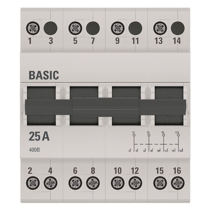 EKF Basic Трехпозиционный переключатель 4P 25А tps-4-25 — миниатюра 2