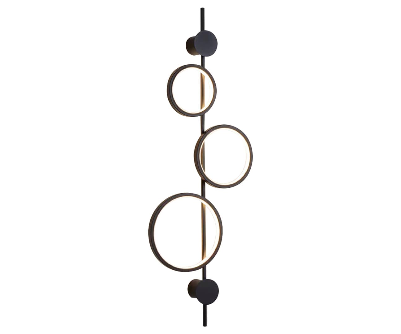Kink Light Черный Бра Адами w35х15 h106 Led 40w (4000K)