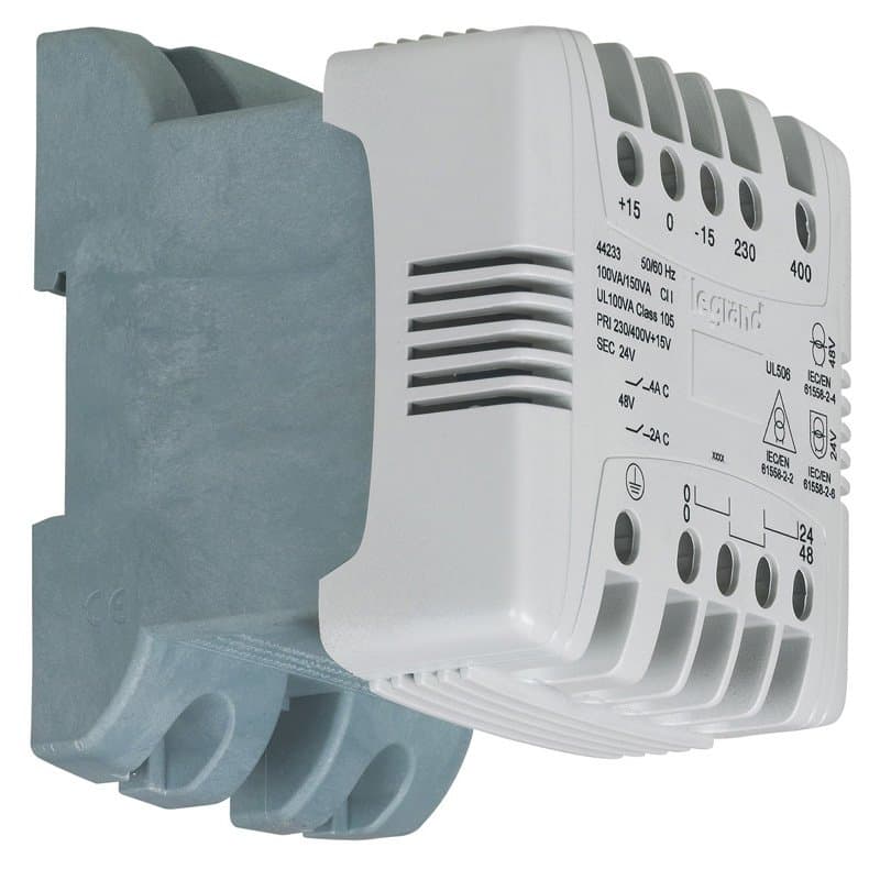Legrand Трансформатор однофазный 230-400/24-48В 63ВА 044232