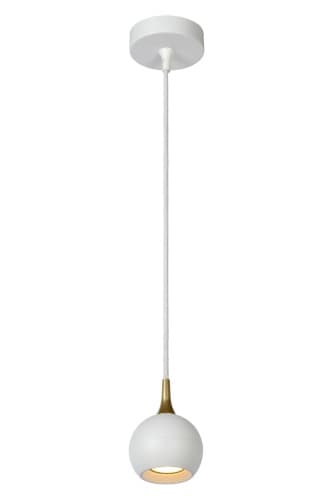 Lucide FAVORI Светильник подвесной Ø 9 cm 1xGU10 White 09434/01/31