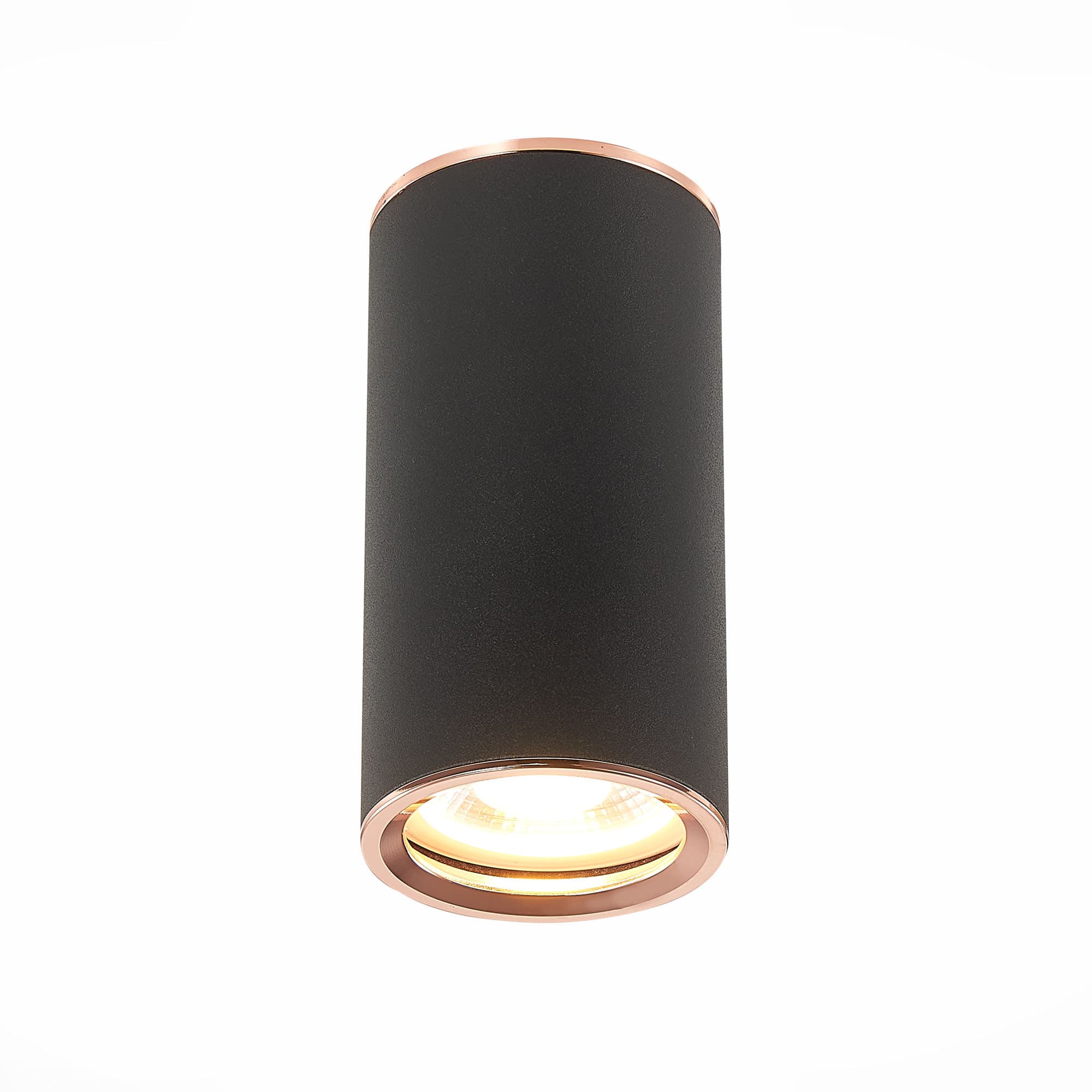 ST Luce ST111.427.01 Светильник потолочный Черный GU10 1*50W D54xH105 220V Без ламп — миниатюра 1