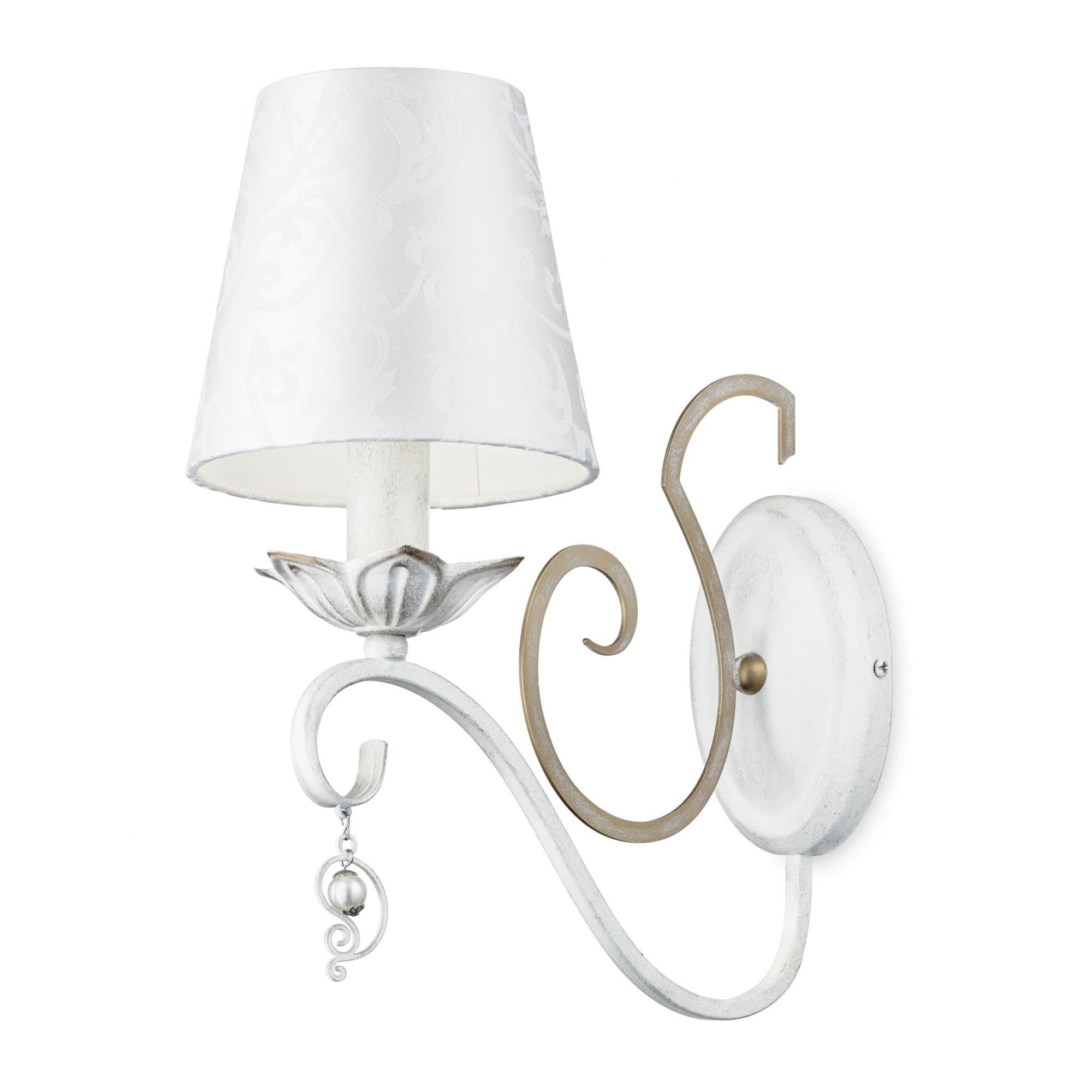 Maytoni Elegant Monile Белый с Золотом Бра 1xE14 40W ARM004-01-W — миниатюра 3