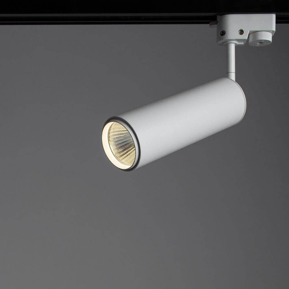 Arte Lamp Track Lights Белый Светильник трековый 1x12W 1xLED A1412PL-1WH — миниатюра 2