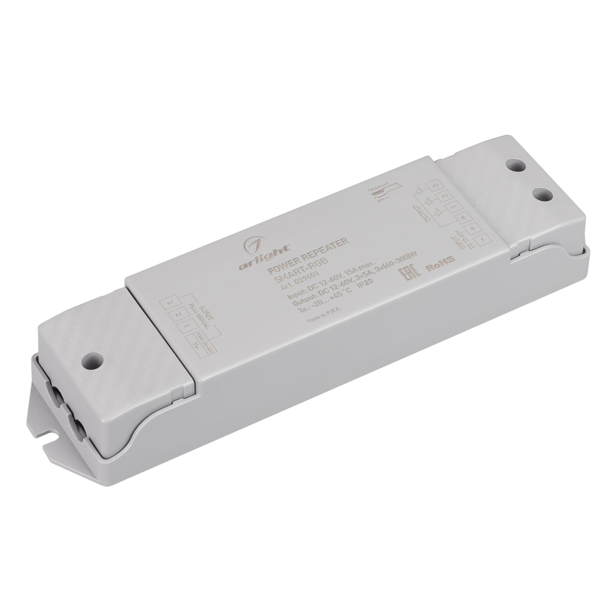 Arlight Усилитель SMART-RGB (12-60V, 3x5A) (-) 029601 — миниатюра 1