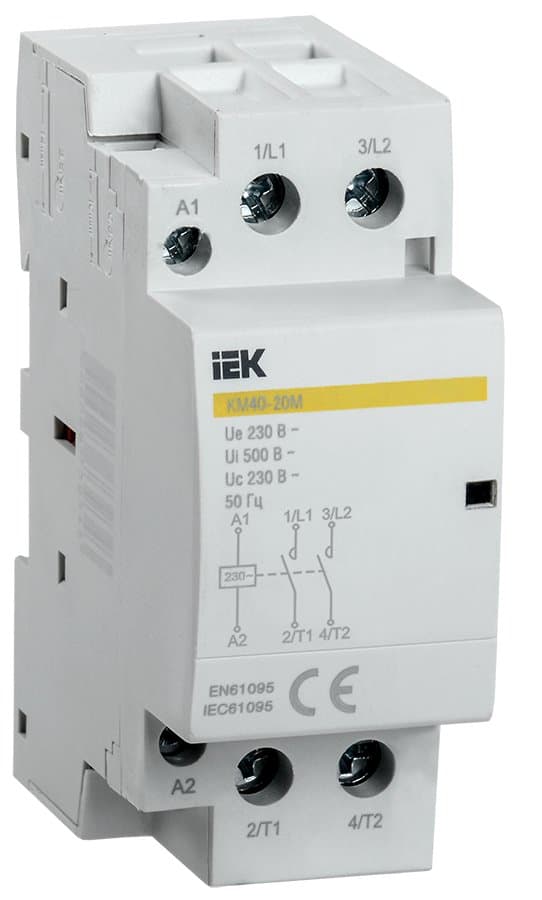 IEK KARAT Контактор модульный КМ63-11М AC