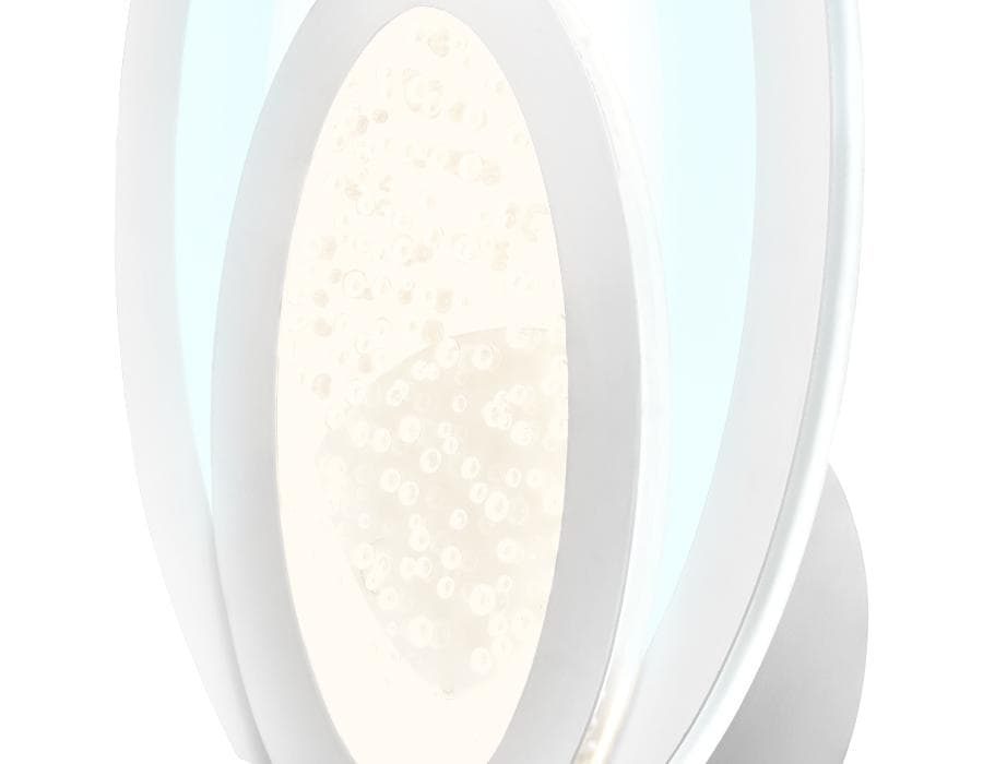 Ambrella Настенный светодиодный светильник FA421 WH белый 3000K+6400K 21W 160*260*60 — миниатюра 2