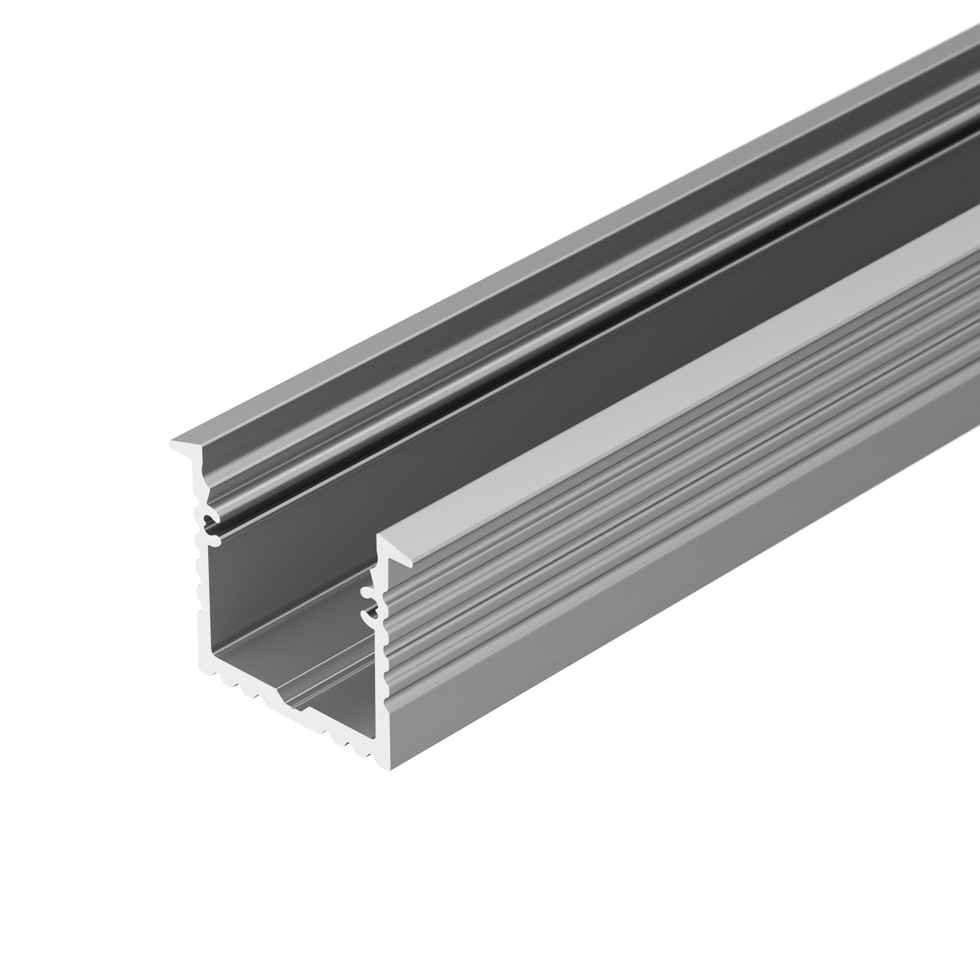 Arlight Профиль с экраном ALU-POWER-W35-2000-F ANOD+FROST (Алюминий) 015538 — миниатюра 2