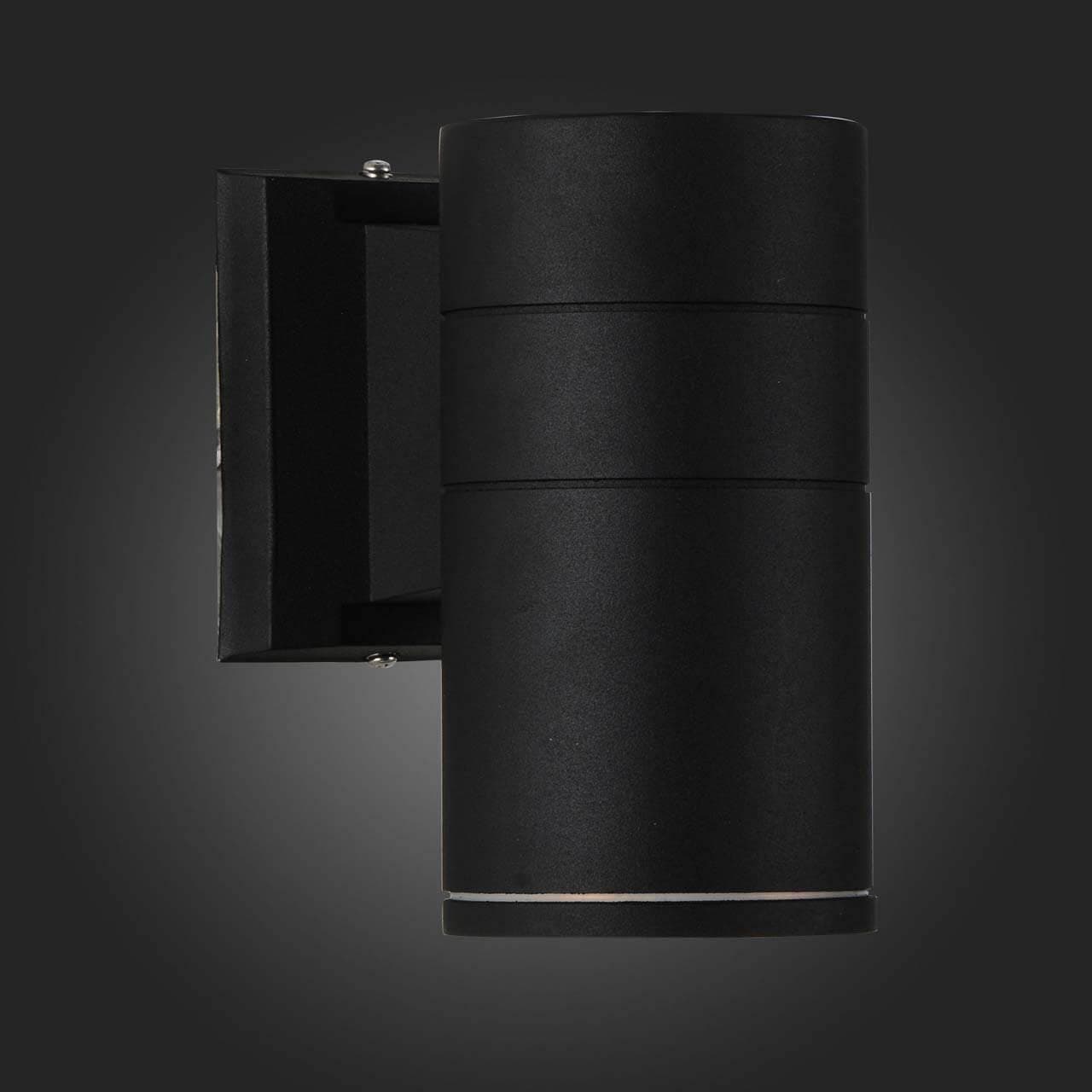 ST LUCE SL561.401.01 Светильник уличный настенный Черный/Черный LED 1*5W — миниатюра 2