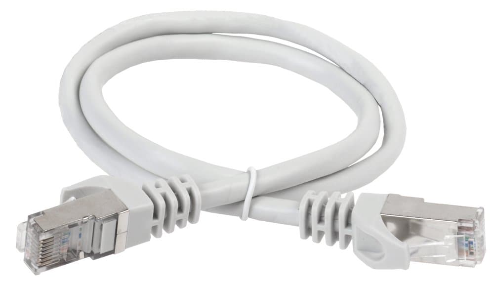 IEK ITK Коммутационный шнур категория 6 FTP LSZH 7м серый PC01-C6FL-7M
