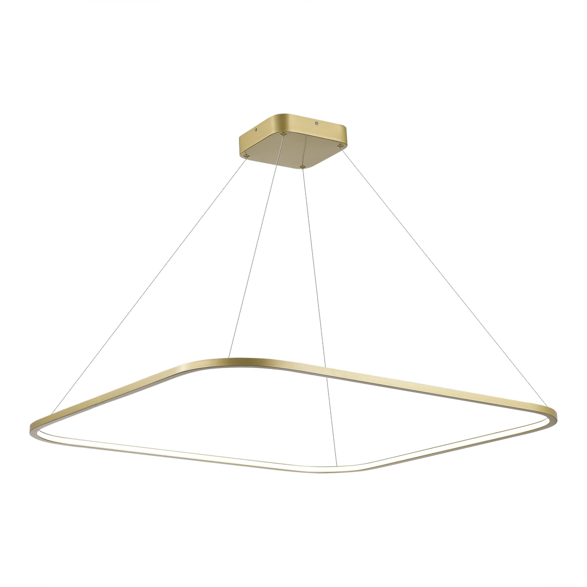 ST LUCE ST610.243.52 Светильник подвесной Золотистый/Белый LED 1*47W 4000K