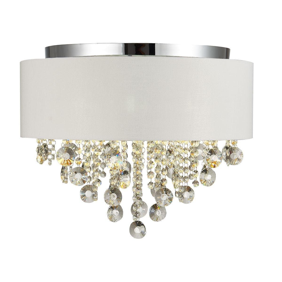 ST Luce SL1350.502.06 Светильник потолочный Хром/Белый, Золотой, Прозрачный E14 6*40W — миниатюра 2