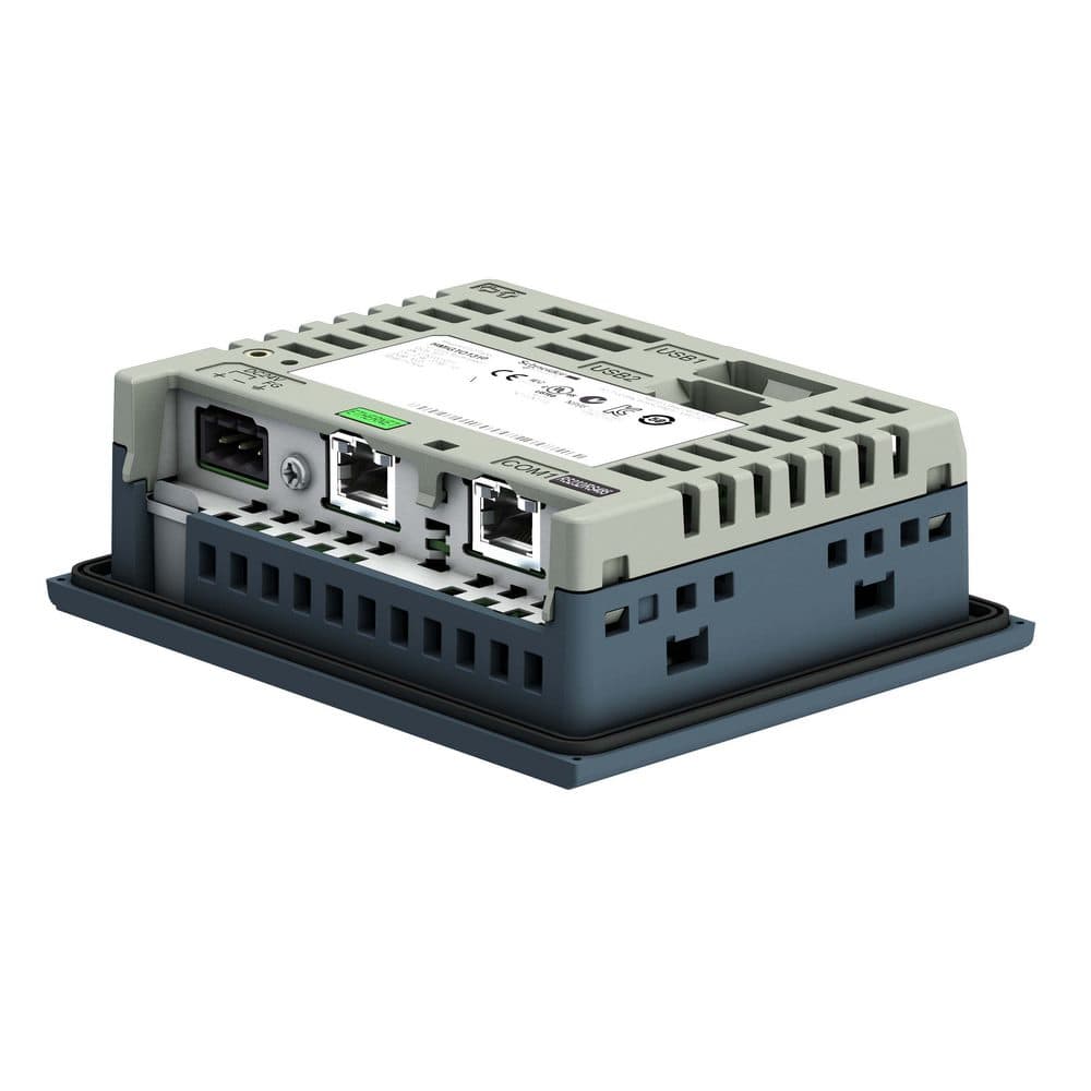 SE Сенсорный ЦВ терминал 3,5 TFT 6 кнопок 1 RJ45 RS232/485 Ethernet TCP/IP 96Mб/512кБ HMIGTO1310 — миниатюра 4