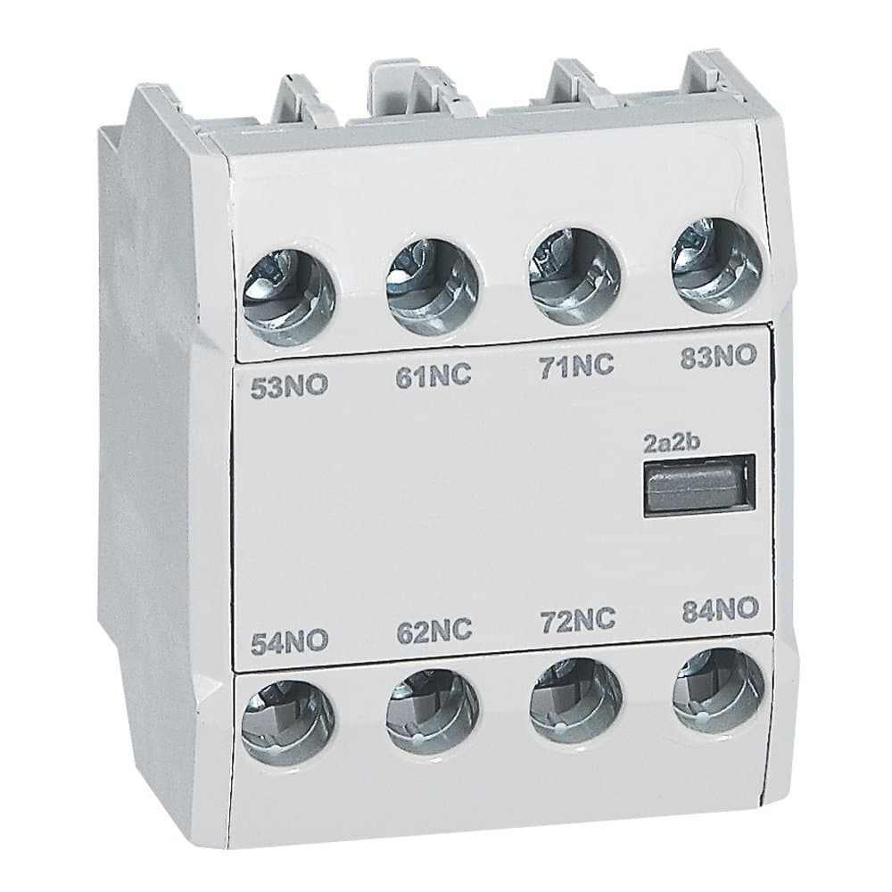 Legrand CTX3 Фронтальные вспомогательные контакты 2но2нз 416855 — миниатюра 2