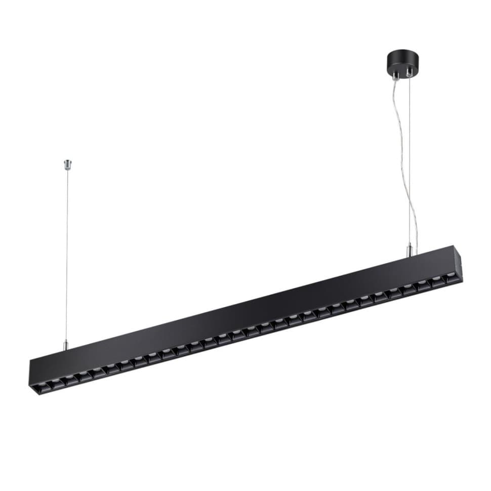 Novotech 358876 OVER NT22 черный Светильник накладной/подвесной светодиодный IP20 LED 4000K 30W 220V ITER