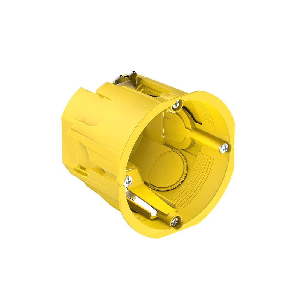 Systeme Electric MultiBox Коробка установочная для полых стен 68(65) х 60 мм Жёлтая (со стикером) — миниатюра 5