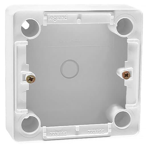 Legrand Cariva Бел Рамка подъёмная 1-ая низкая 26 мм 773696 — миниатюра 2