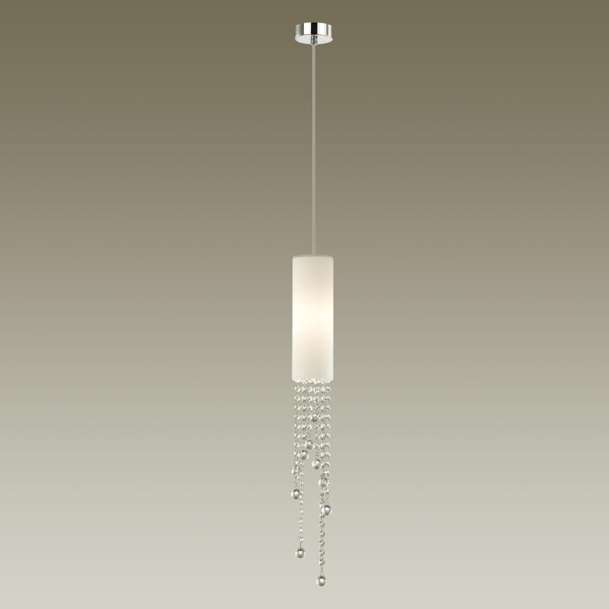Odeon Light 2571/1 ODL13 519 хром/стекло/хрусталь Подвес  G9 40W 220V NOTTS — миниатюра 3