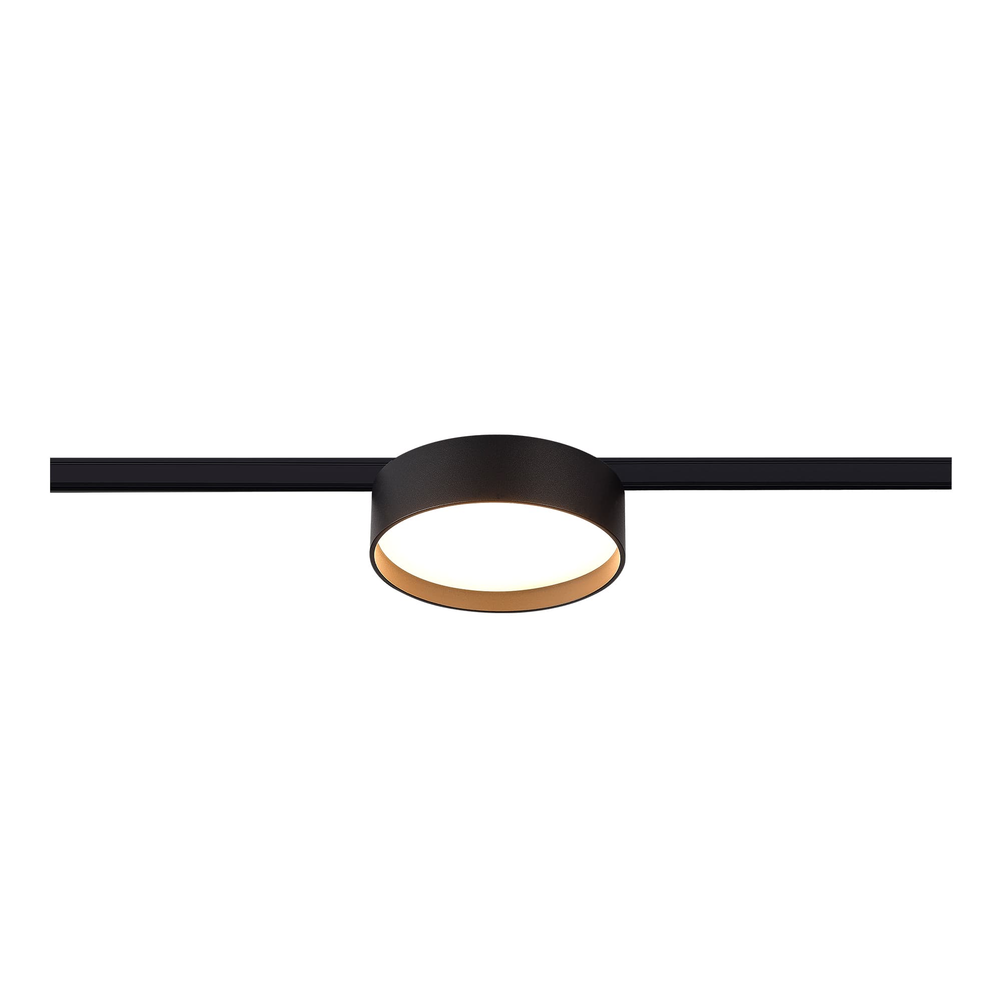 ST LUCE ST670.436.12 Магнитный трековый светильник Черный LED 1*12W 3000K 500Lm Ra>80 100° IP20 D113xH34 24V