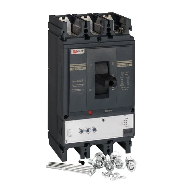 EKF PROxima Автоматический выключатель ВА-99C (Compact NS) 630/630А 3P 45кА — миниатюра 5