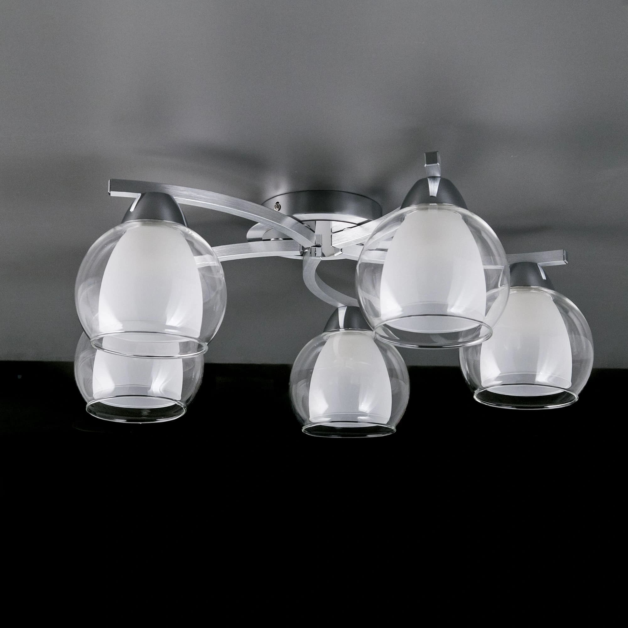 Citilux CL152157 Кристи Алюм.+Хром Люстра — миниатюра 10