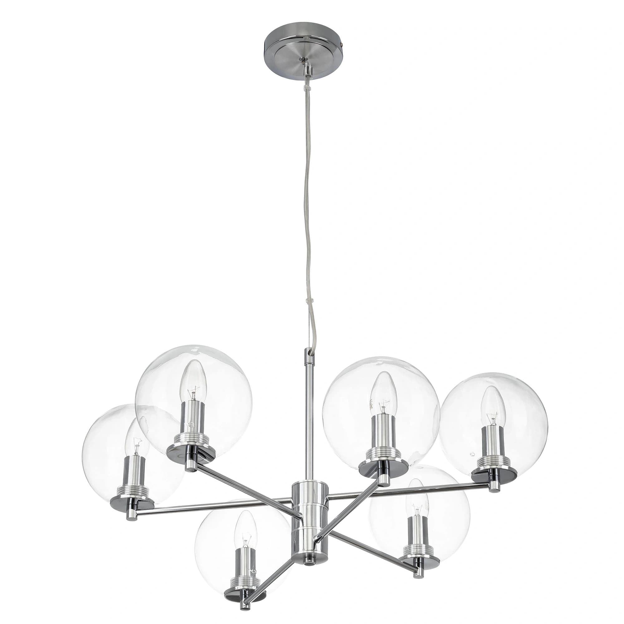 Citilux CL240161 Галлен Хром Люстра — миниатюра 4