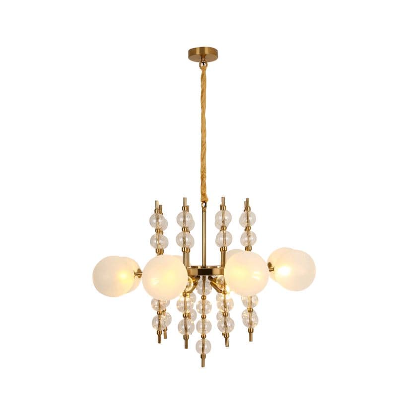 Kink Light 08406-8,20 Люстра Амалия бронза d85 h76 G4 8*3W+ E27 4*40W(4000К) (Led лампы G4 в комплекте)