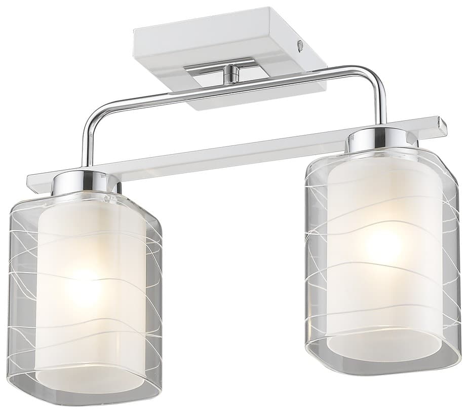 Velante 278-107-02, Светильник потолочный E27,2x60W