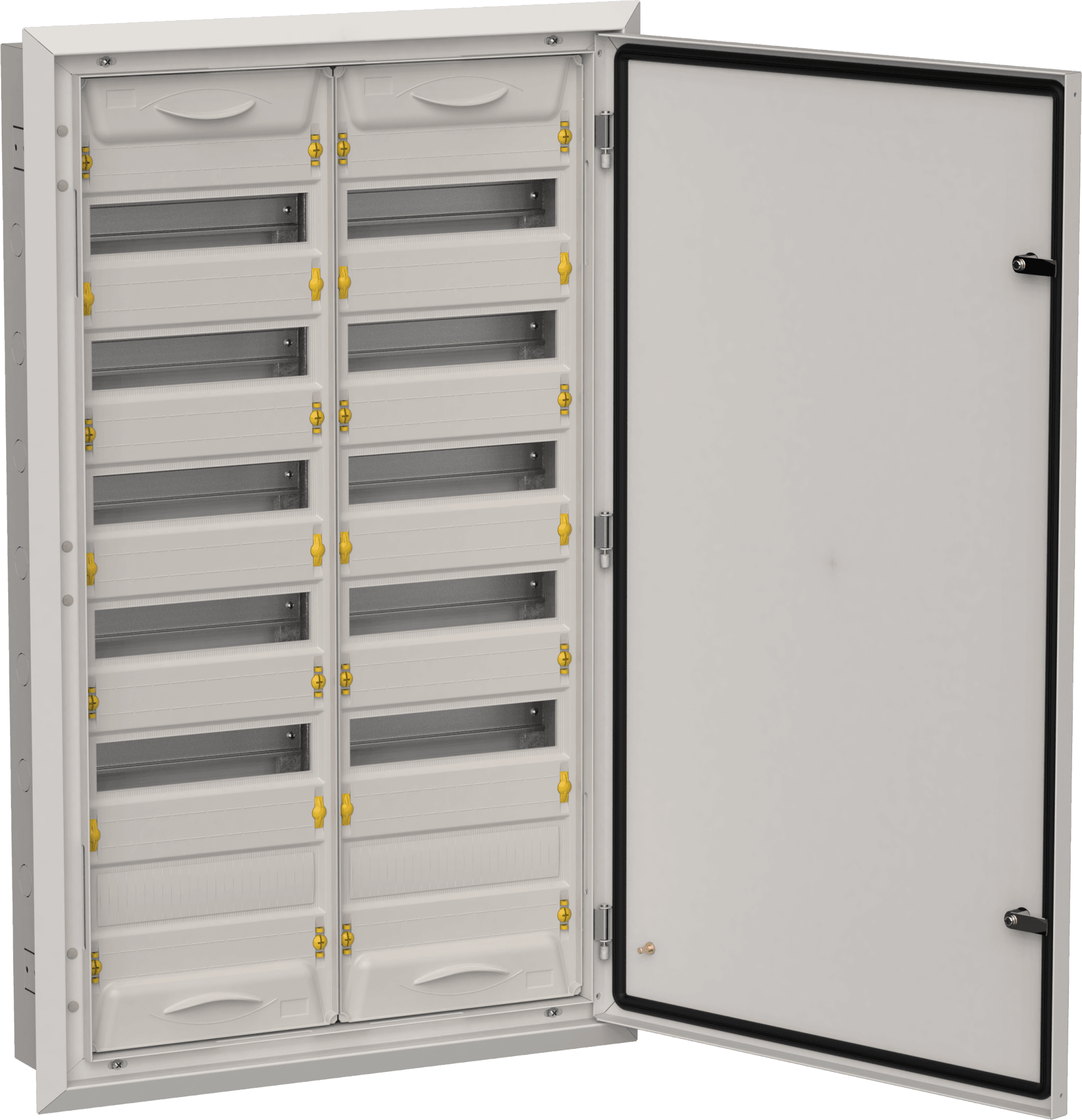 TITAN 5 Корпус мет. ЩРв-144 (2х72) 1005х625х130 IP31 сер IEK