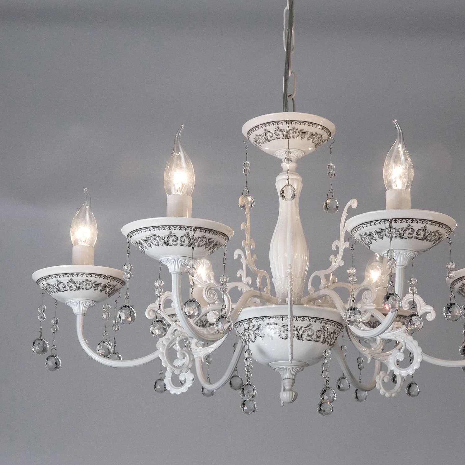 Citilux CL416161 Аттика Белый Светильник Люстра — миниатюра 5