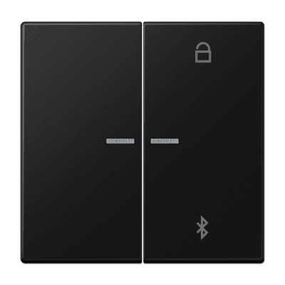 JUNG LS 990 Черный матовый Таймер универсальный Bluetooth LS1751BTSWM