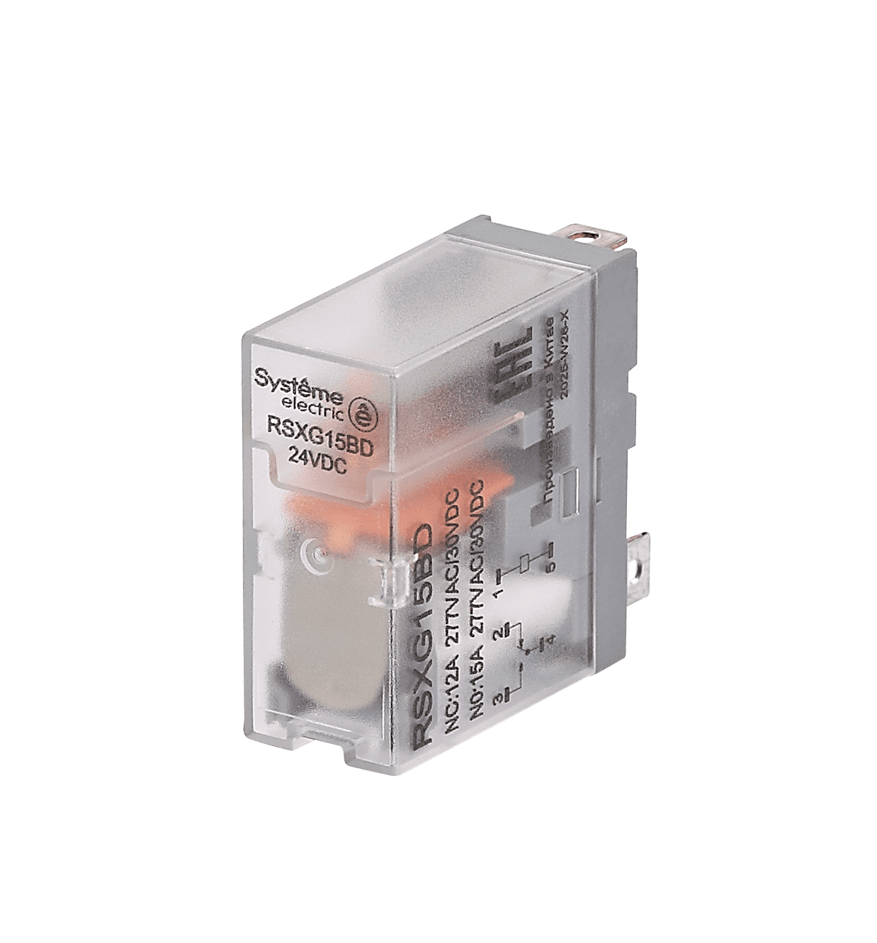 Systeme Electric Реле 12A 1CO 24VDC