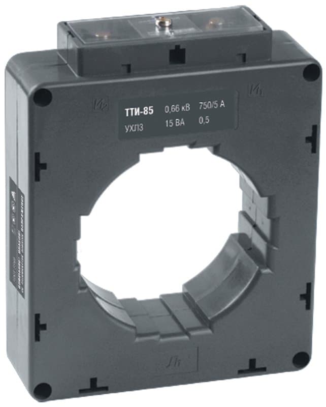 IEK Трансформатор тока ТТИ-85 750/5А 15ВА класс 0,5