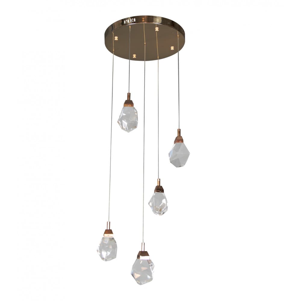 Kink Light 07863-5A,33 Подвес Джела золото d40 h200 Led 25W (3000K)