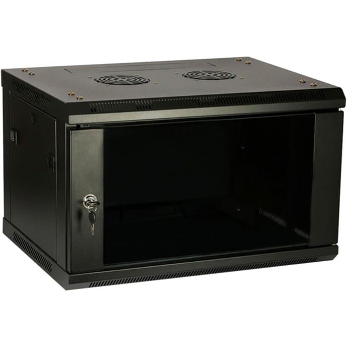 IEK LINEA W ITK Шкаф LINEA W 18U 600x600 мм дверь стекло, RAL9005 LWR5-18U66-GF — миниатюра 2