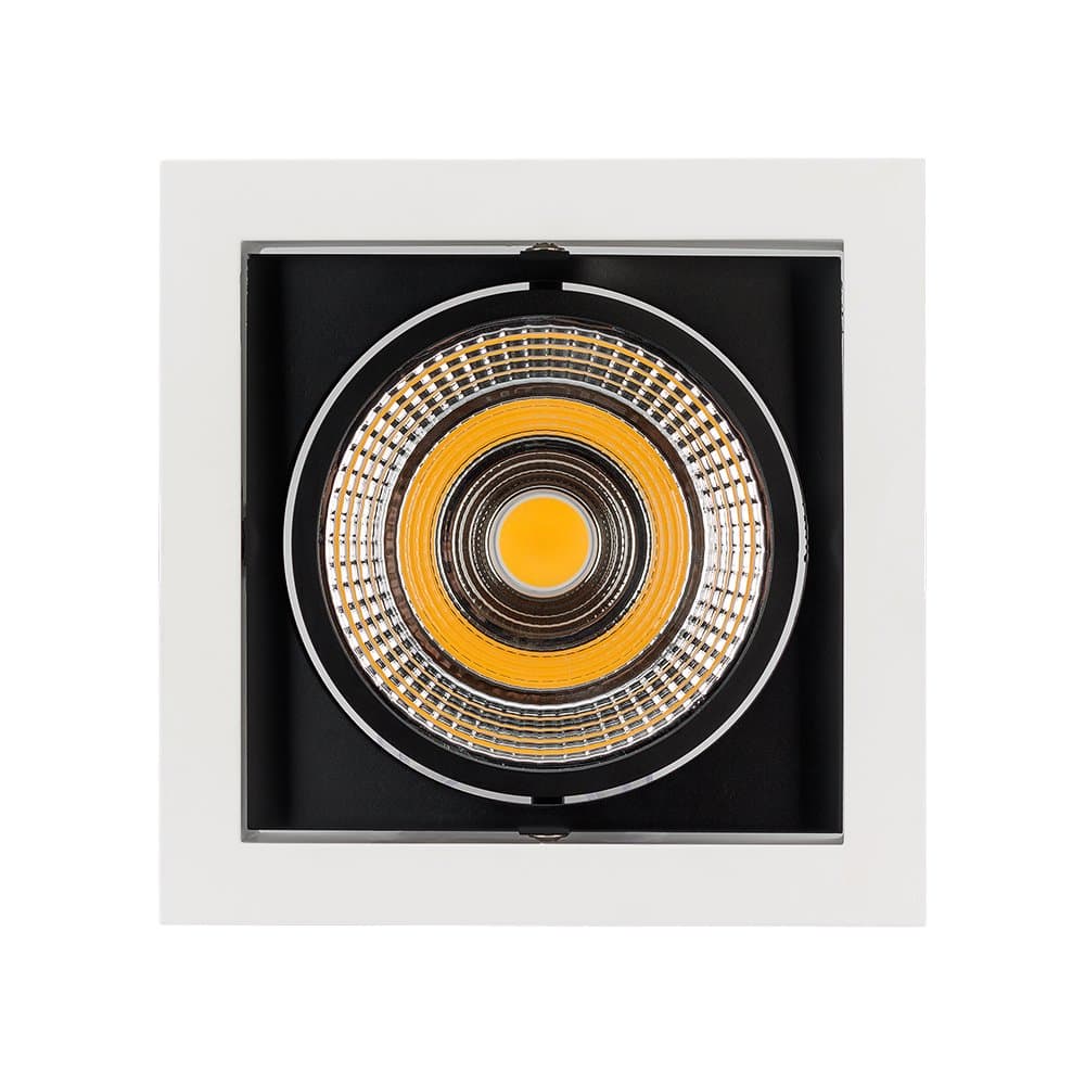 Arlight Светильник CL-KARDAN-S152x152-25W Warm3000 (WH-BK, 30 deg) 024984 — миниатюра 5
