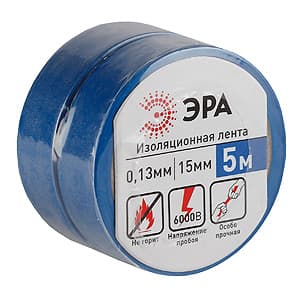 ЭРА 36954 ПВХ-изолента 15мм*5м синяя — миниатюра 2