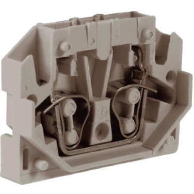 DKC HP.2GR(Ex), мини зажим, проходной 2,5 кв.мм серый