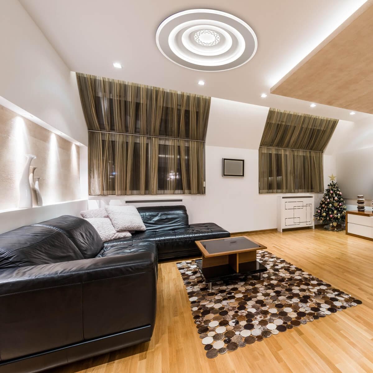 Lumion 4513/99CL LN20 белый Люстра потолочная LED 158W 3000-6000К 11415Лм 220V DARA — миниатюра 4