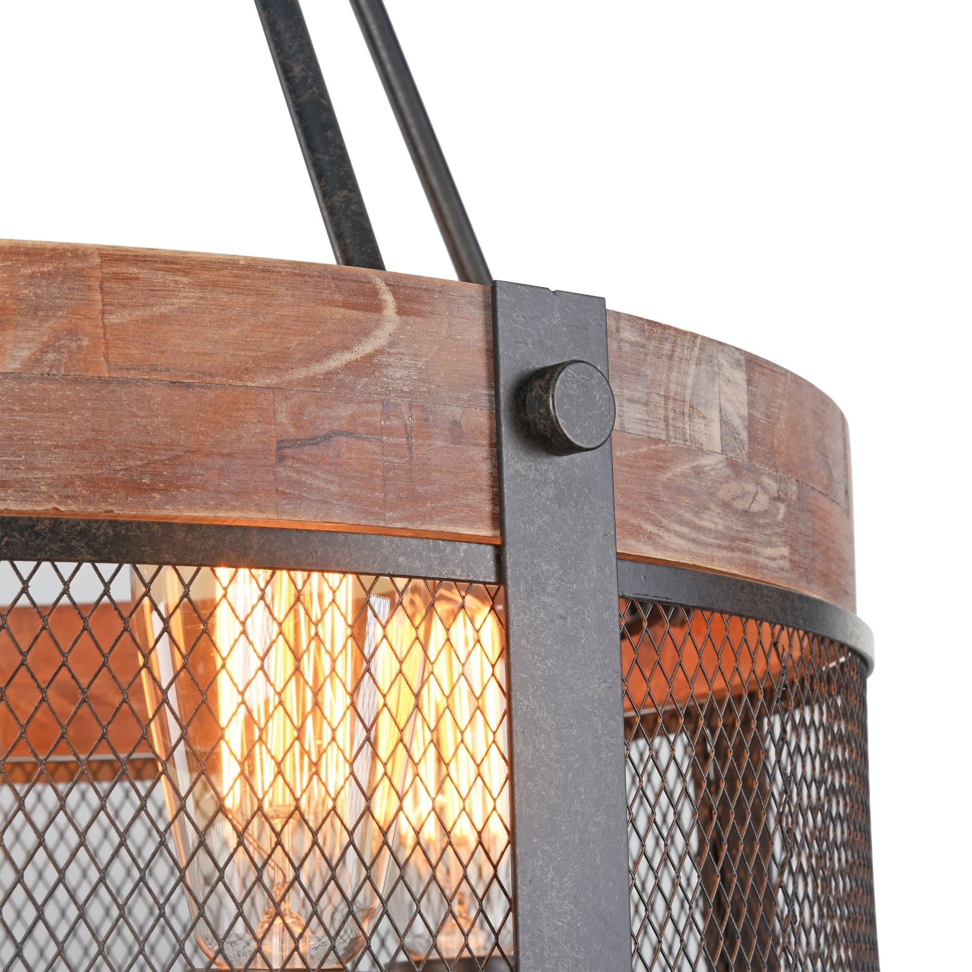 Freya Loft Vittoria Черный Подвесной светильник E27 60W FR4561-PL-05-B — миниатюра 7
