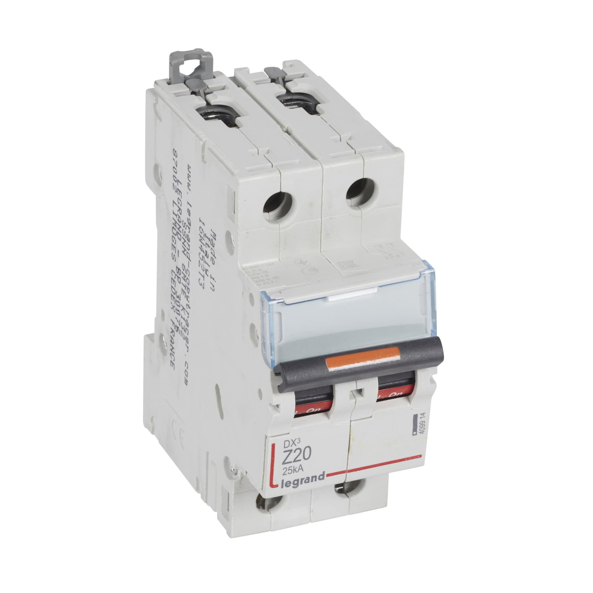 Legrand DX3 Автоматический выключатель 2P 20A (Z) 25kA 409914