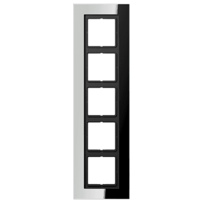 JUNG LS plus Блестящий Хром Рамка 5-ая LSP985GCR