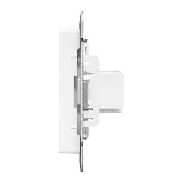 EKF Механизм розетки HDMI+RJ45 (cat5), белый Эпика — миниатюра 8
