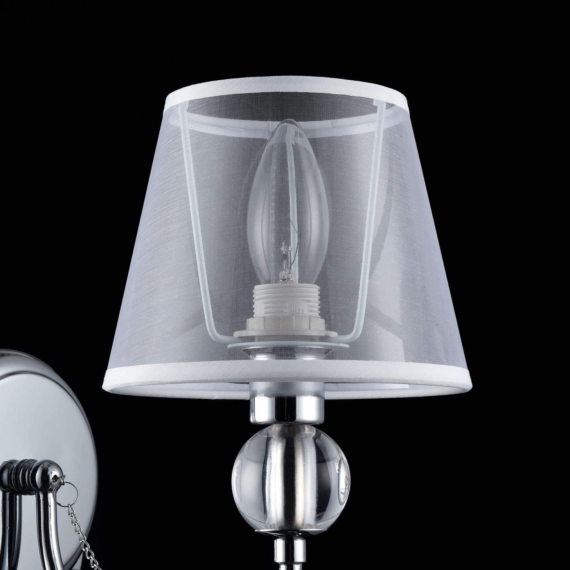 Freya Modern Beverly Хром Бра E14 40W FR5661-WL-01-CH — миниатюра 4