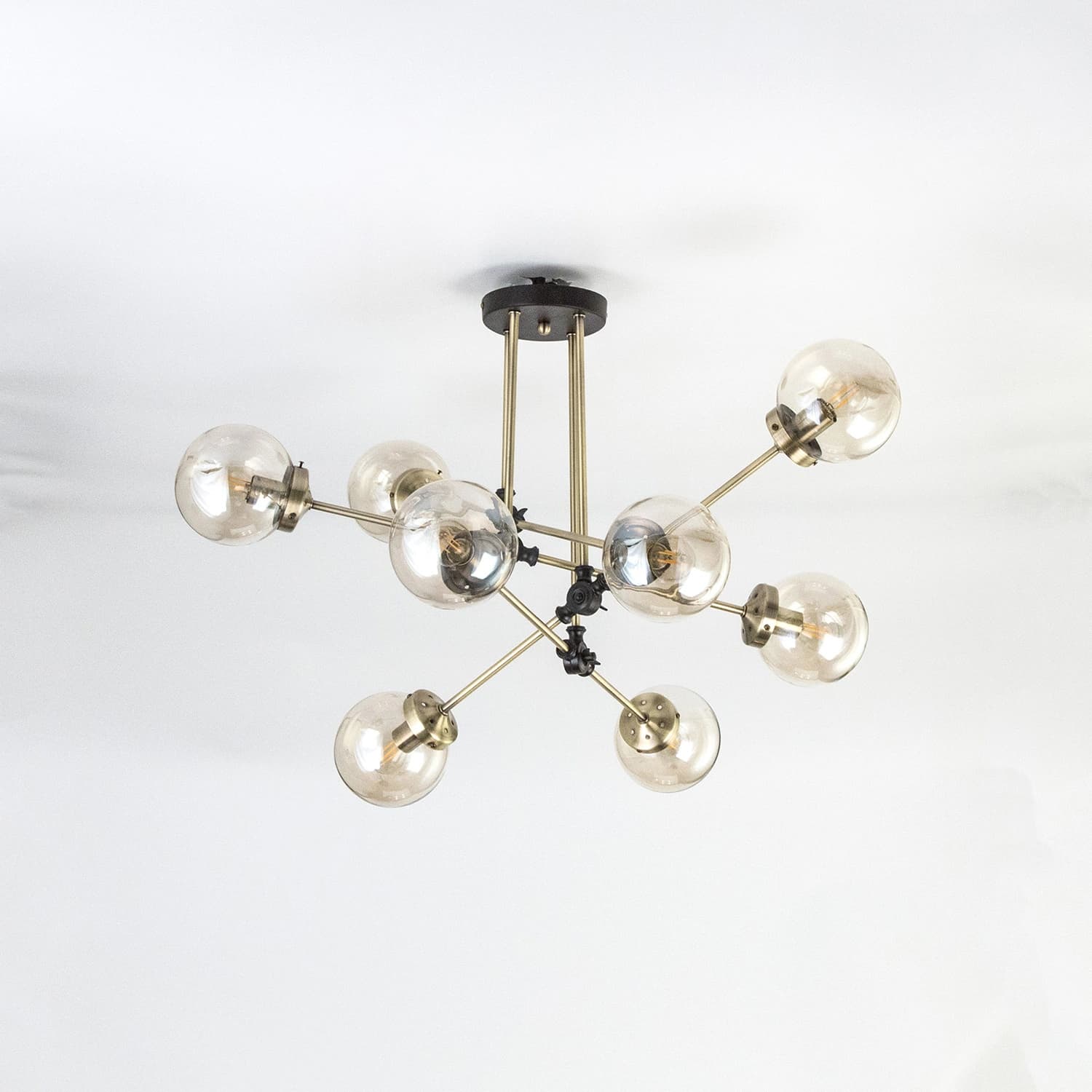 Citilux CL105185 Планета Черн+Дымч. Люстра — миниатюра 13