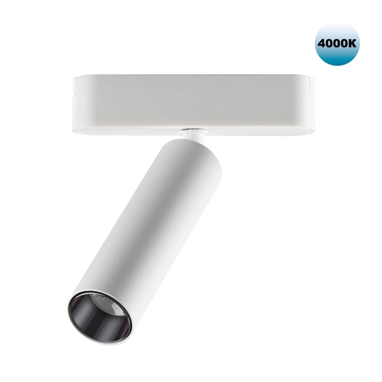 Novotech 359085 SHINO NT23 000 белый Трековый светильник для низков. шинопровода IP20 LED 4000K 7W 48V 630Лм SMAL