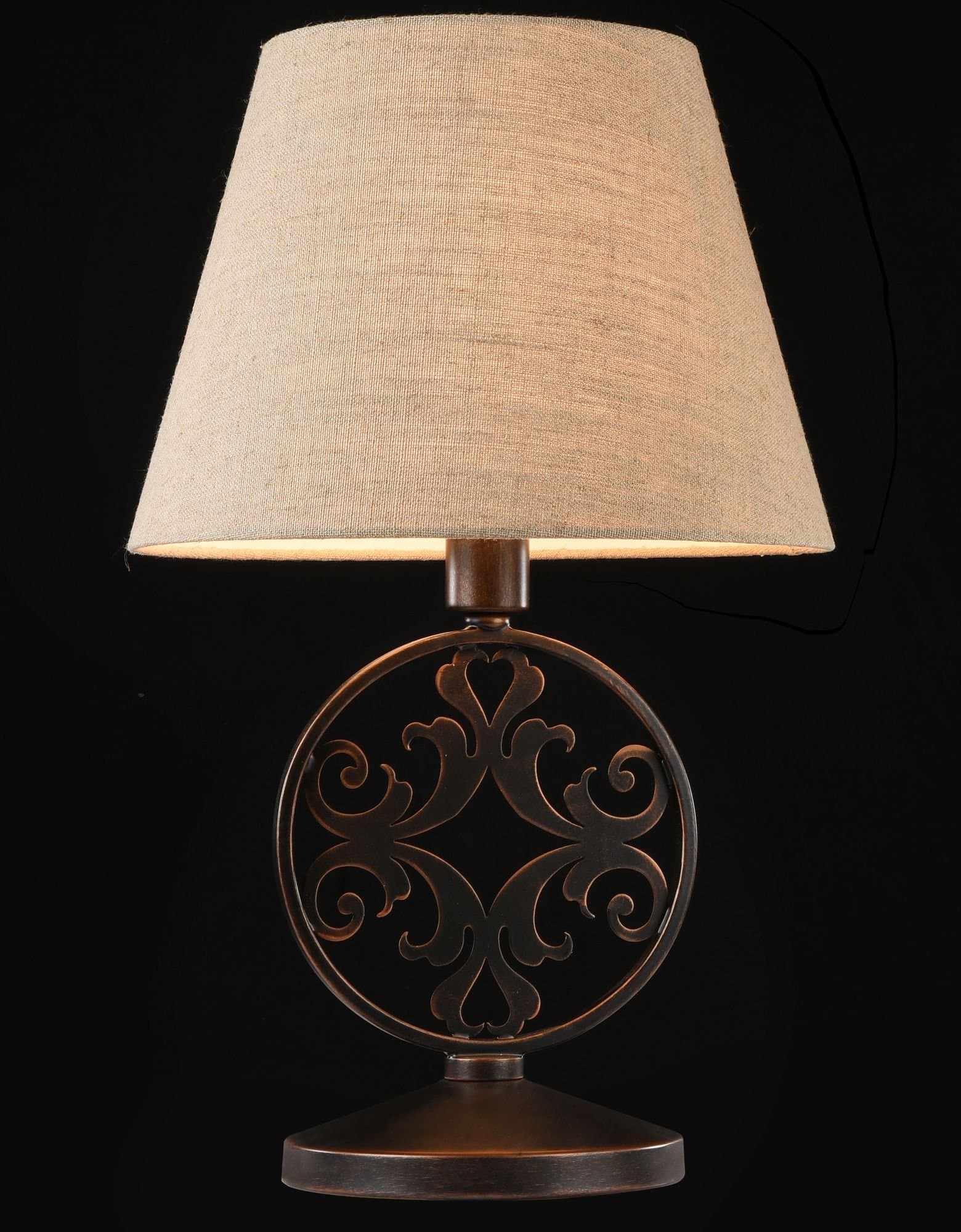 Maytoni House Rustika Коричневый Настольная лампа 1xE27 40W H899-22-R — миниатюра 2