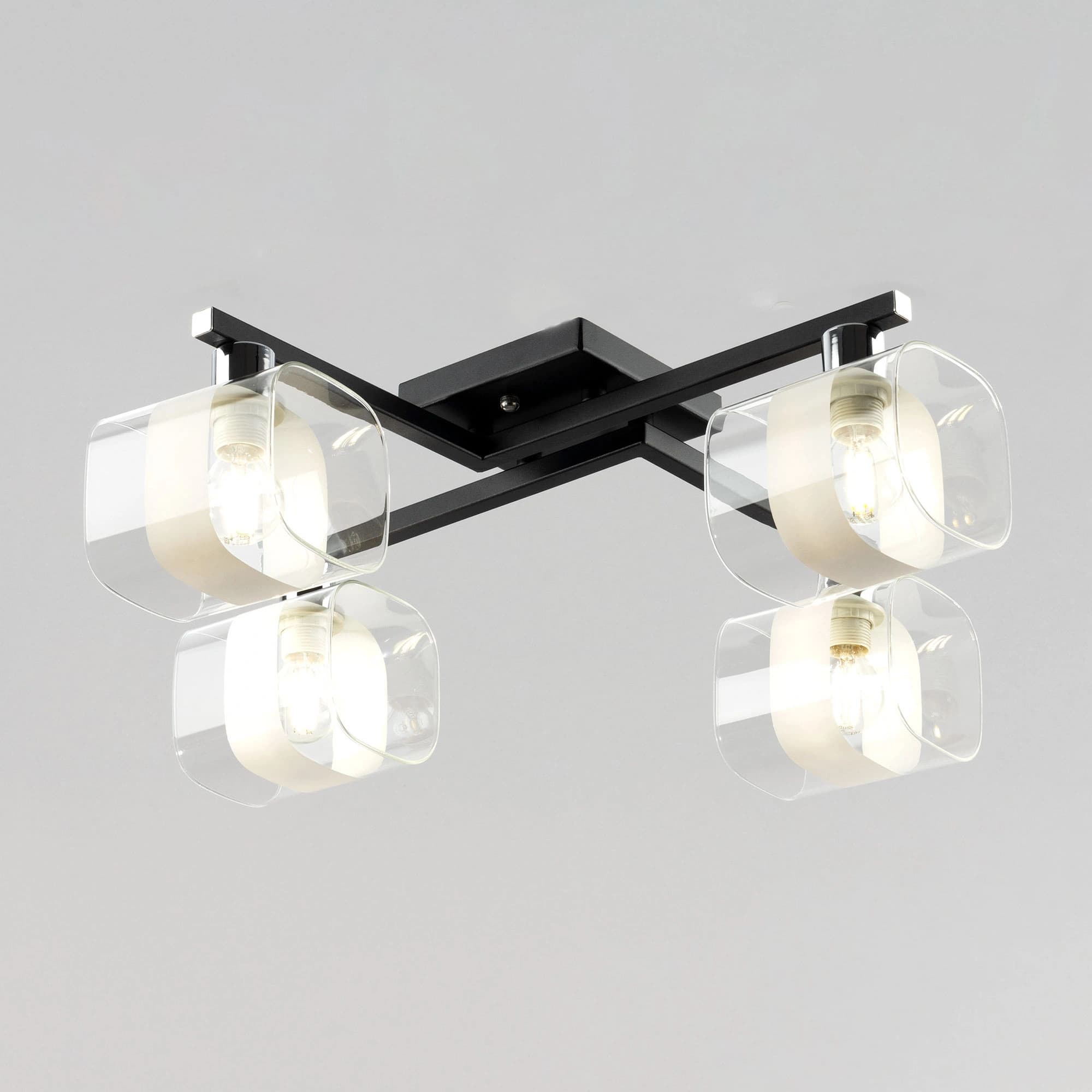 Citilux CL139145 Вирта Черный Мат. Люстра — миниатюра 2