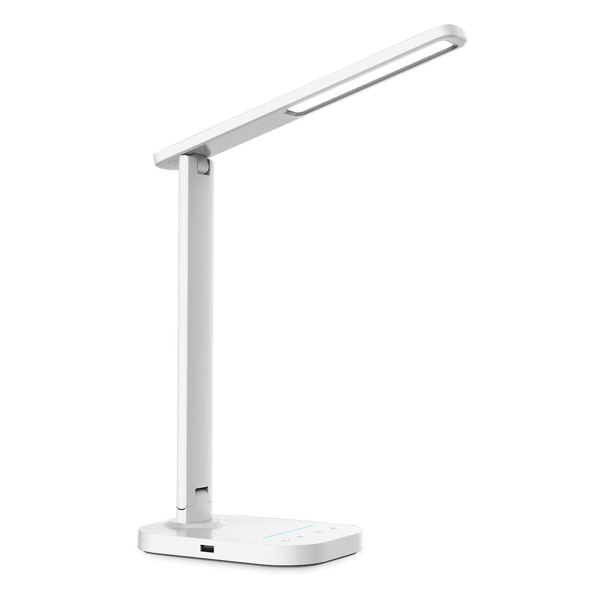 Ambrella Светодиодная настольная лампа с USB портом и таймером DE444 WH белый LED 3000-6400K 7W