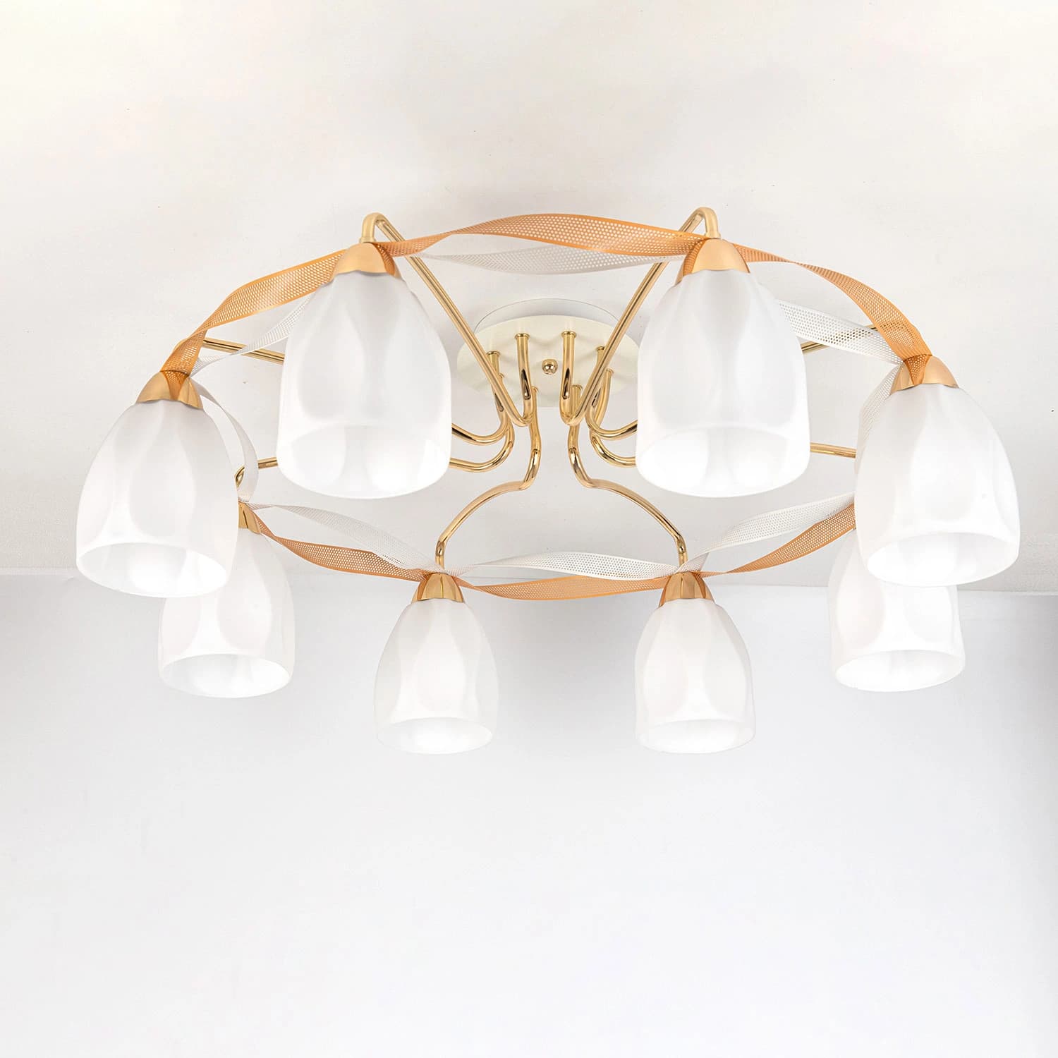 Citilux CL167181 Формула Белый+Золото Люстра — миниатюра 4