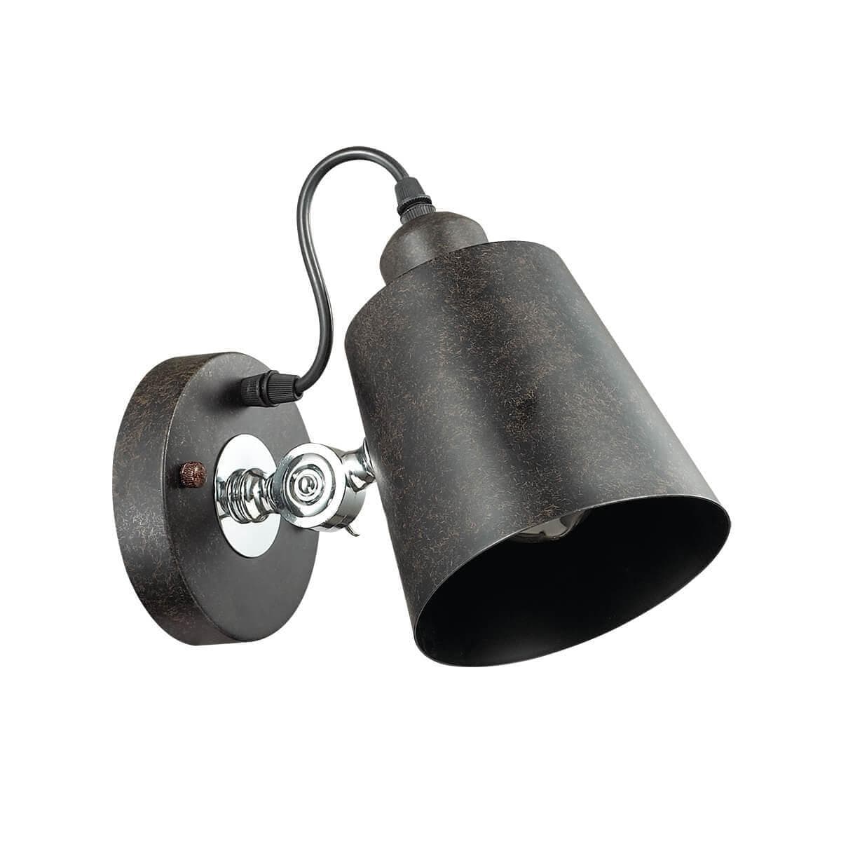 Lumion 3532/1W LN18 144 черный Бра E27 60W 220V NEROPIUS — миниатюра 3